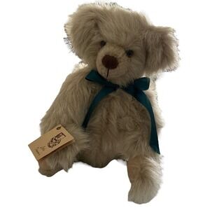 Little Treasures Teddy Bear Woodrow #3 20" Plush Mohair Glass Eyes 1987 Weakly